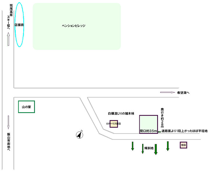 飯山市飯山（斑尾高原）万円－配置・間取図